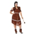 Costume for Adults Brown American Indian (3 Pieces)
