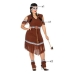 Kostým pre dospelých Gaštanová Americký indián (3 Kusy)
