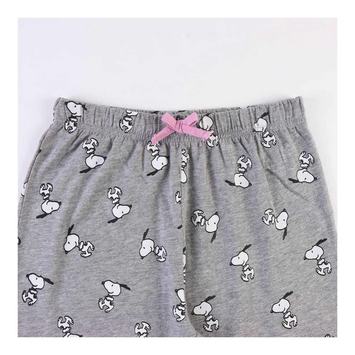 Pyjamas Snoopy Grå Kvinna