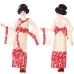 Verkleidung für Erwachsene Rosa (2 pcs) Geisha