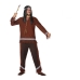 Kostum za odrasle Rjava Ameriški Indijanec (2 Kosi)