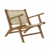 Fotelj DKD Home Decor MB-182316 Naraven Tik Svetlo rjava Ratan (69 x 78 x 68 cm)