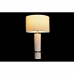 Bureaulamp DKD Home Decor Wit Gouden Metaal Marmer 50 W 220 V 41 x 41 x 76 cm