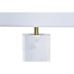 Bordlampe DKD Home Decor Hvid Gylden Metal Marmor 50 W 220 V 41 x 41 x 76 cm