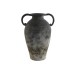 Vaza Home ESPRIT Pilka Tamsiai pilka Degtas molis Rytietiškas 31 x 26 x 48 cm