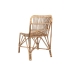 Обеденный стул DKD Home Decor Натуральный 47 x 47 x 83 cm 47 x 61 x 84 cm