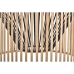 Lampadario DKD Home Decor Marrone Nero Legno Bambù 50 W 43 x 43 x 53 cm