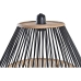 Lámpara de Techo DKD Home Decor Marrón Negro Madera Bambú 50 W 43 x 43 x 53 cm