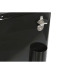 Nevera Portátil DKD Home Decor 74 x 43 x 83 cm Negro Acero Aluminio Polipropileno 56 L
