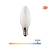 Stearinlys LED Lyspære EDM F 4,5 W E14 470 lm 3,5 x 9,8 cm (6400 K)