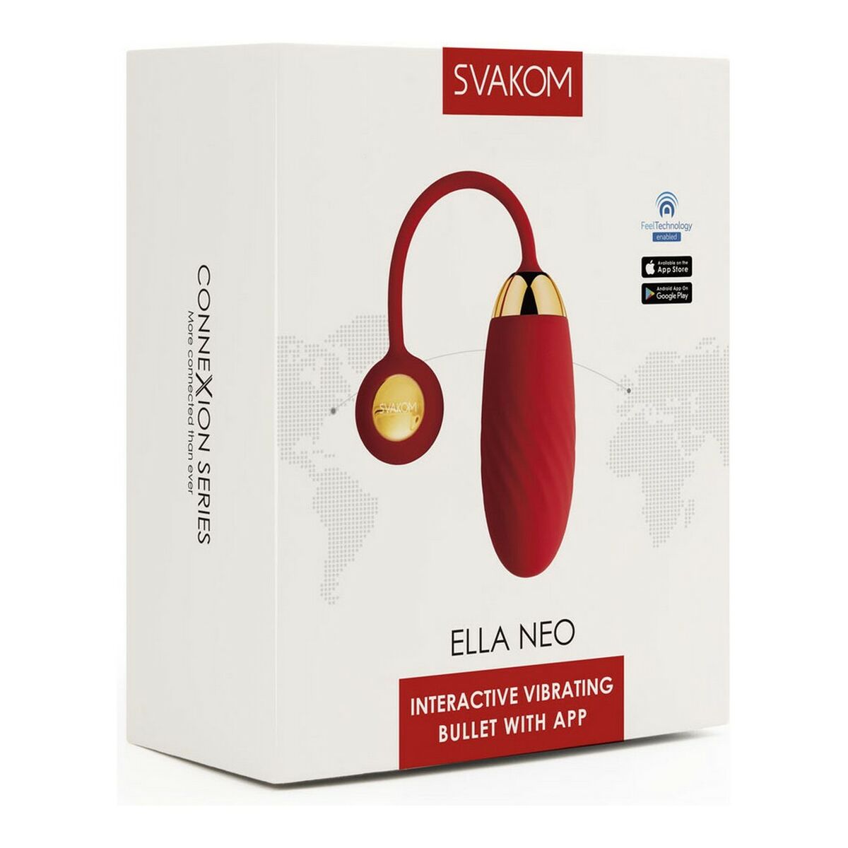 Vibrator Svakom Rdeča