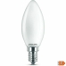 Lampe LED Philips Bougie F 4,3 W E14 470 lm 3,5 x 9,7 cm (2700 K)