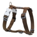 Dog Harness Red Dingo Smooth Brown