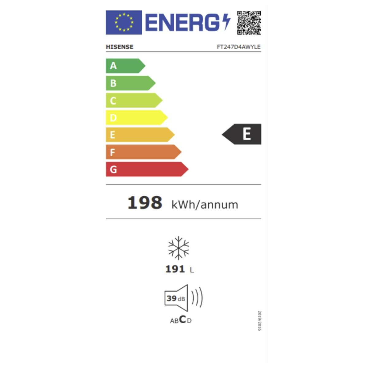 Vriezer Hisense FT247D4AWYLE