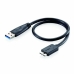 Merevlemez Ház Conceptronic Grab´n´GO Mini Fekete USB USB 3.0 USB x 1