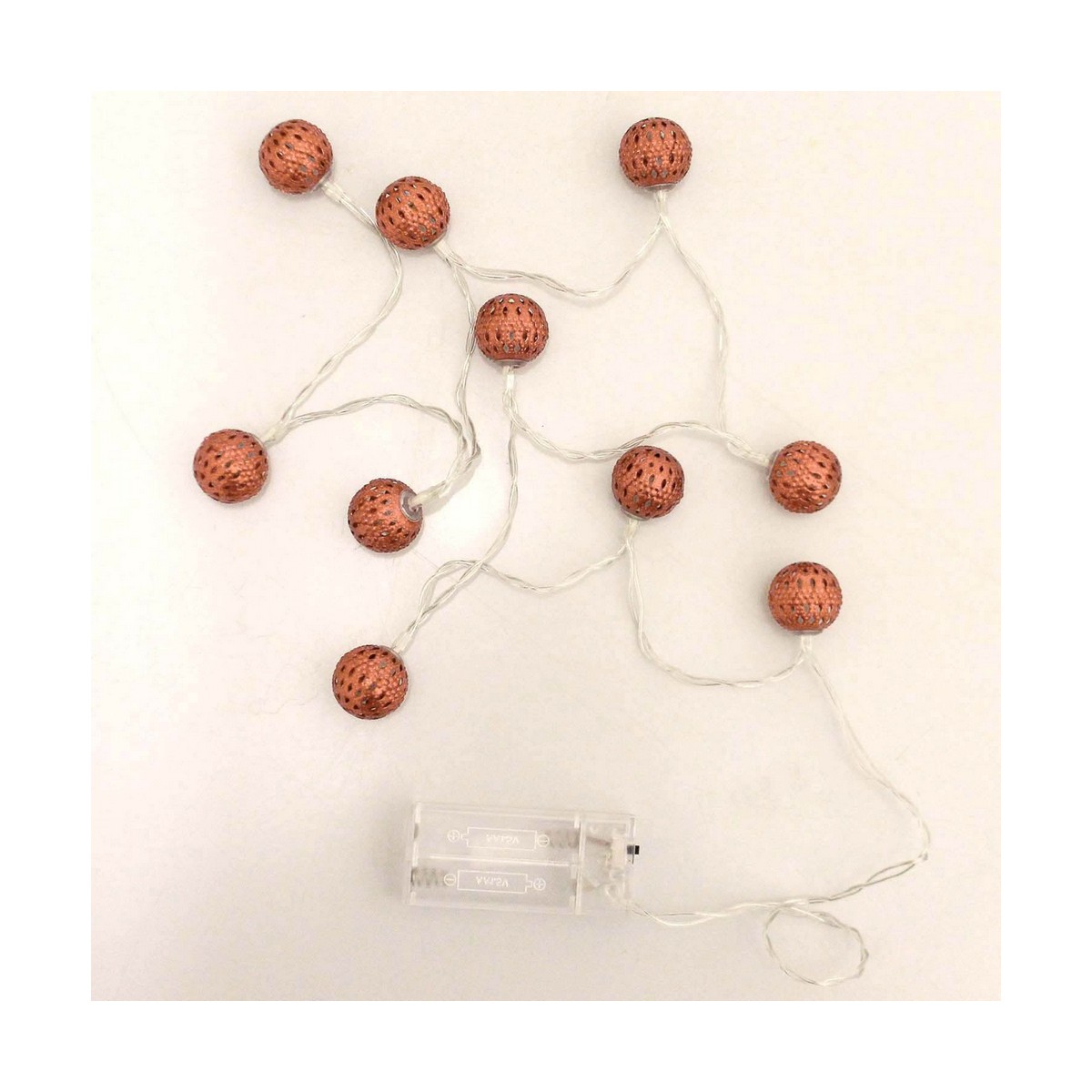 Krans av LED-lys Decorative Lighting Kopper