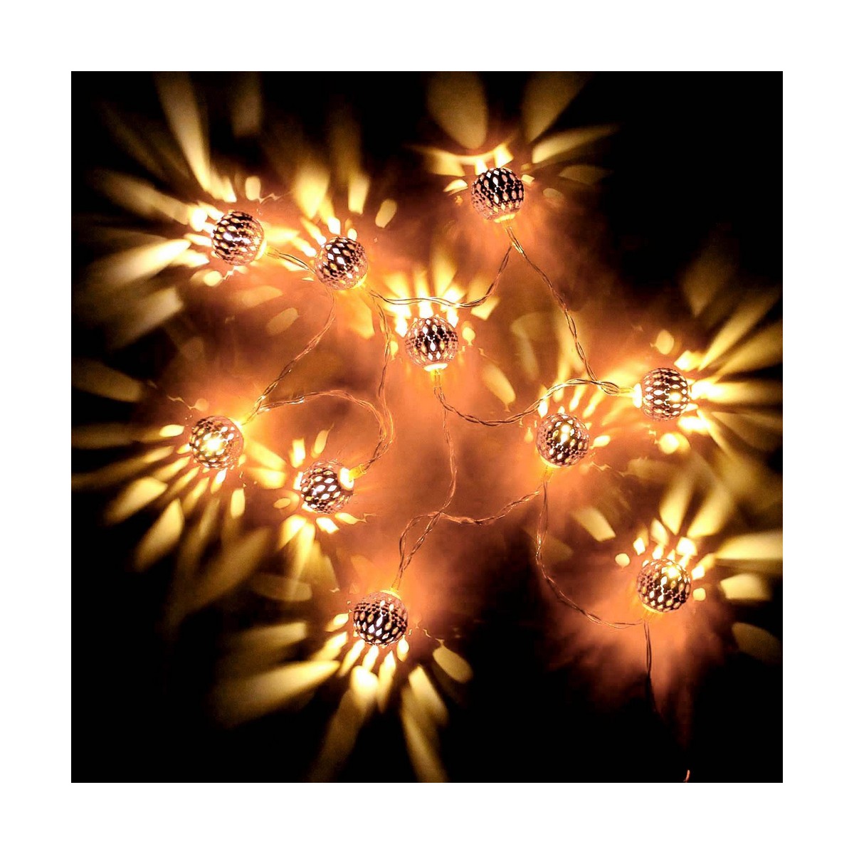 LED-krans Decorative Lighting Koppar