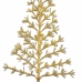 Christmas Tree Golden Metal Plastic 120 cm
