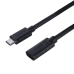 Cable USB C Unitek C14086BK-1M Black 1 m