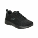 Pantofi sport pentru femei Skechers Floral Mesh Lace Up W Negru