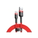 Kabel USB A u USB C Baseus CATKLF-A09 Crvena 50 cm 0,5 m