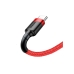 USB A - USB C kabelis Baseus CATKLF-A09 Raudona 50 cm 0,5 m