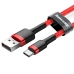 Kabel USB A u USB C Baseus Cafule Crvena 24 2 m