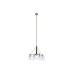 Loftslampe DKD Home Decor 50 x 50 x 144 cm Krystal Gylden Metal 50 W