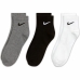 Sportske Čarape Nike Everyday Lightweight Siva 3 pari
