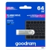 USB-pulk GoodRam UNO3-0640S0R11 Hõbedane 64 GB