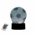 LED lampa iTotal Football 3D Viacfarebná