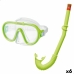 Potápačské okuliare s trubicou Intex Adventurer zelená