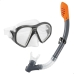 Snorkel beskyttelsesbriller og rør Intex Reef Rider Blå