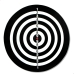 Zielscheibe Aktive 29 x 29 x 1,5 cm (12 Stück)