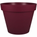 Plant pot Ecolux Dark Red Ø 60 cm Plastic Circular Modern