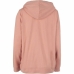 Női kapucnis pulóver Vans Drop Logo Rózsaszín