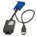 Adaptateur USB vers VGA LINDY 39634 Noir/Bleu