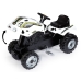 Tracteur Smoby Pedal Tractor Farmer XL Cow + Trailer Blanc