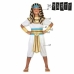 Маскировъчен костюм за деца Th3 Party Египетски крал Бял (6 Части)