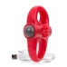 Anello Fallico Vibraring The Screaming O Charged Yoga Rosso