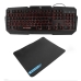 Teclado y Ratón DeepGaming DG-KTRAA-15 Negro Multicolor Qwerty Español