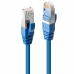 FTP 6 Kategóriás Merev Hálózati Kábel LINDY PIMF PREMIUM Kék 30 m