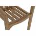 Chaise de jardin DKD Home Decor Marron Teck (63 x 47 x 88 cm)