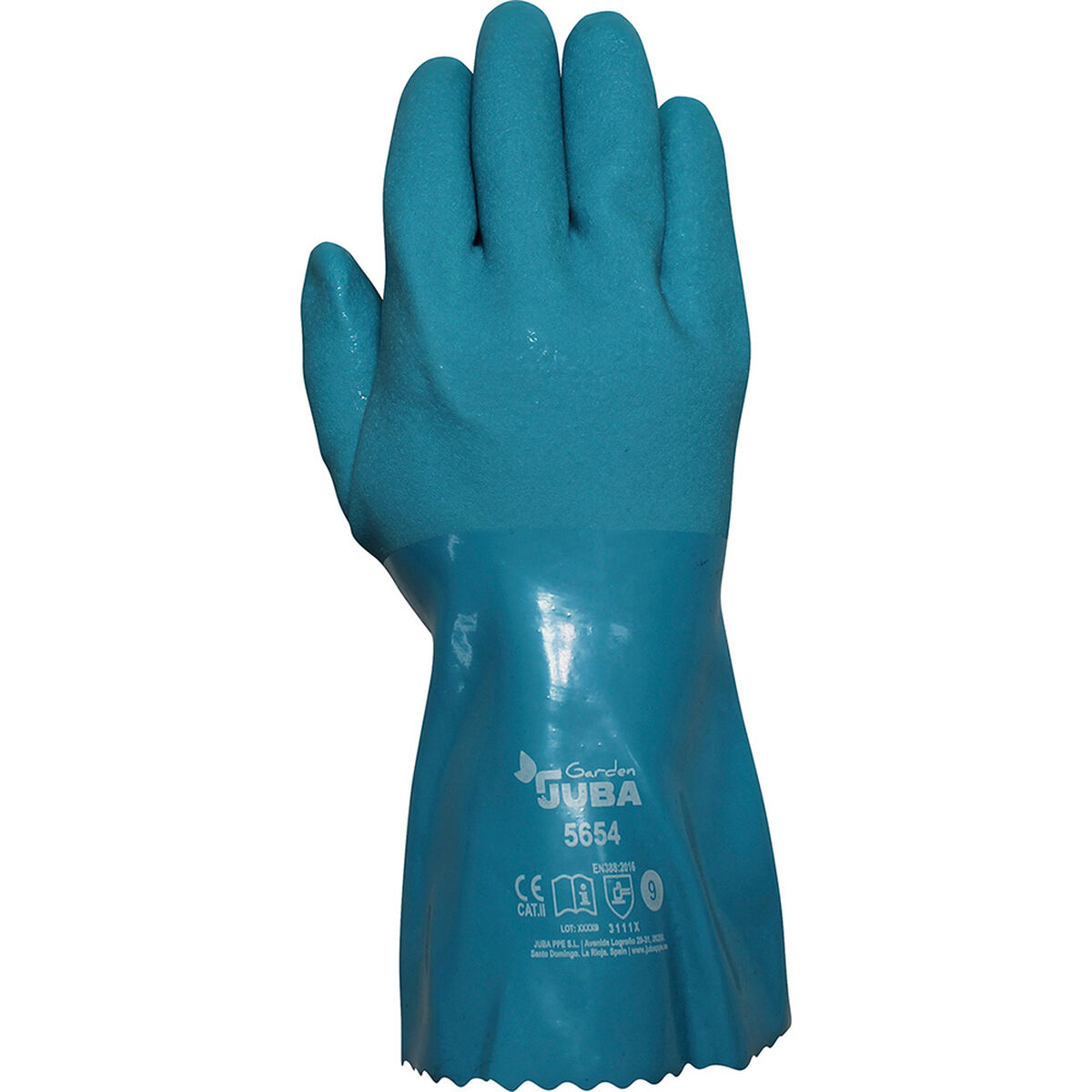 Radne Rukavice JUBA Plava PVC vrt