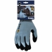 Delovne rokavice JUBA K-Rock Črna Modra Sledilna ploščica Vlakna Nitril