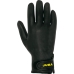 Work Gloves JUBA Fleece Lining Nitrile Cold Black