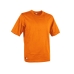 Kortarmet T-skjorte til Menn Cofra Zanzibar Oransje