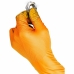 Одноразовые перчатки JUBA Grippaz Коробка Без талька Оранжевый нитрил (50 штук)