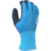 Work Gloves JUBA Polyester Nylon Nitrile Cold Blue
