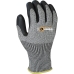 Work Gloves JUBA K-Rock Latex Cut-proof Black Fibre